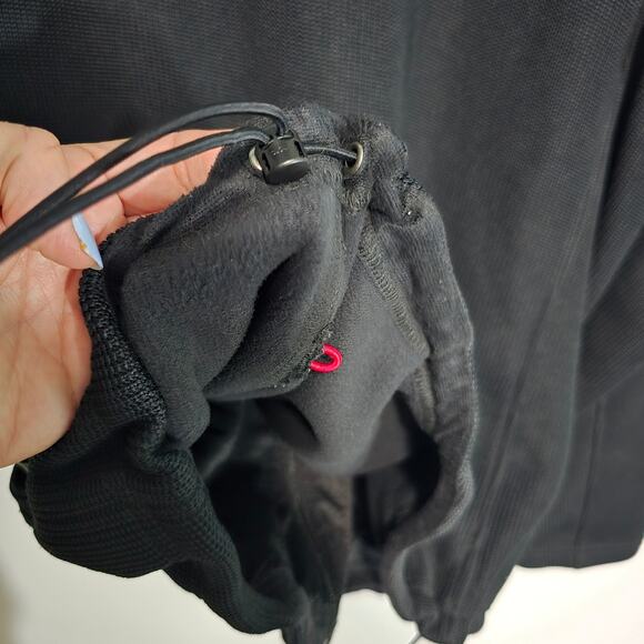 Spyder Men's Core Sweater Jacket Black Full Zip Drawstring Hem Size XXL - Picture 7 of 9